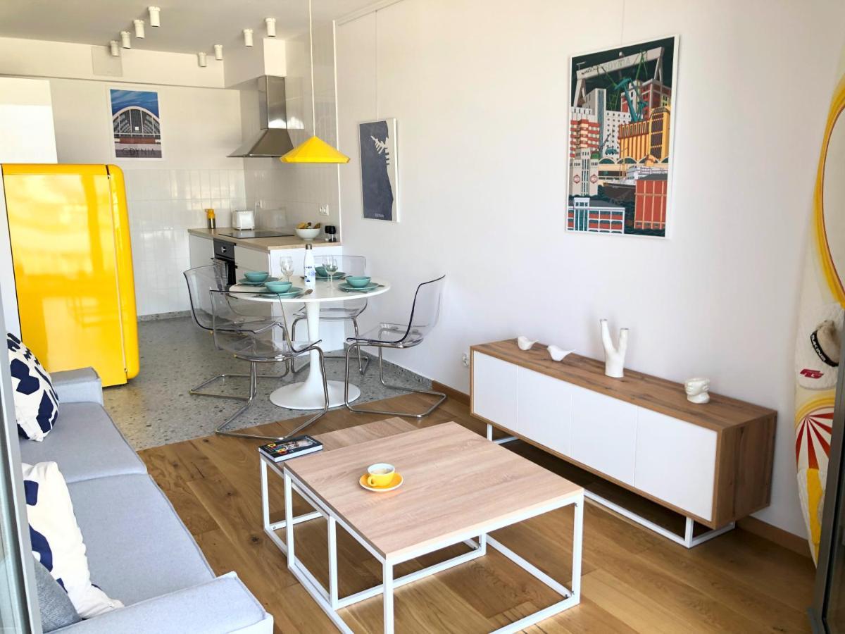 Apartmán Tlusta Mewa Sea View Gdyně Exteriér fotografie
