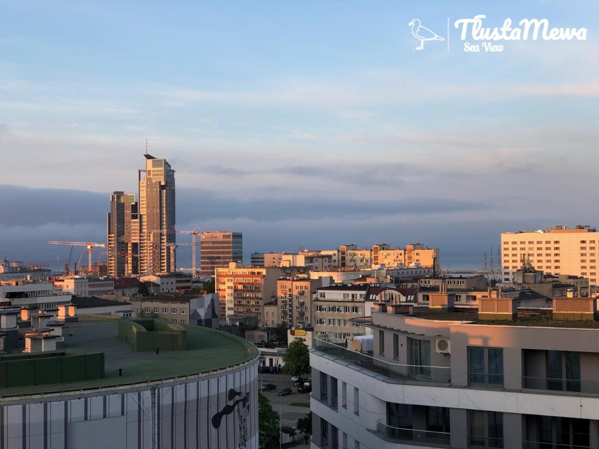 Apartmán Tlusta Mewa Sea View Gdyně Exteriér fotografie