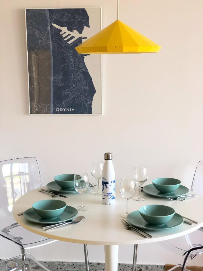 Apartmán Tlusta Mewa Sea View Gdyně Exteriér fotografie