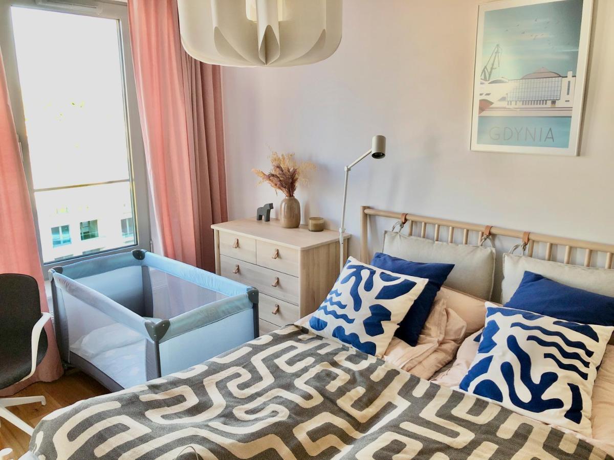 Apartmán Tlusta Mewa Sea View Gdyně Exteriér fotografie