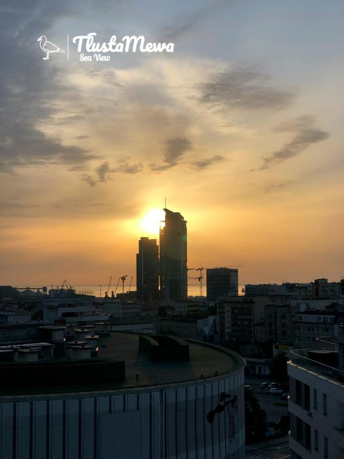 Apartmán Tlusta Mewa Sea View Gdyně Exteriér fotografie