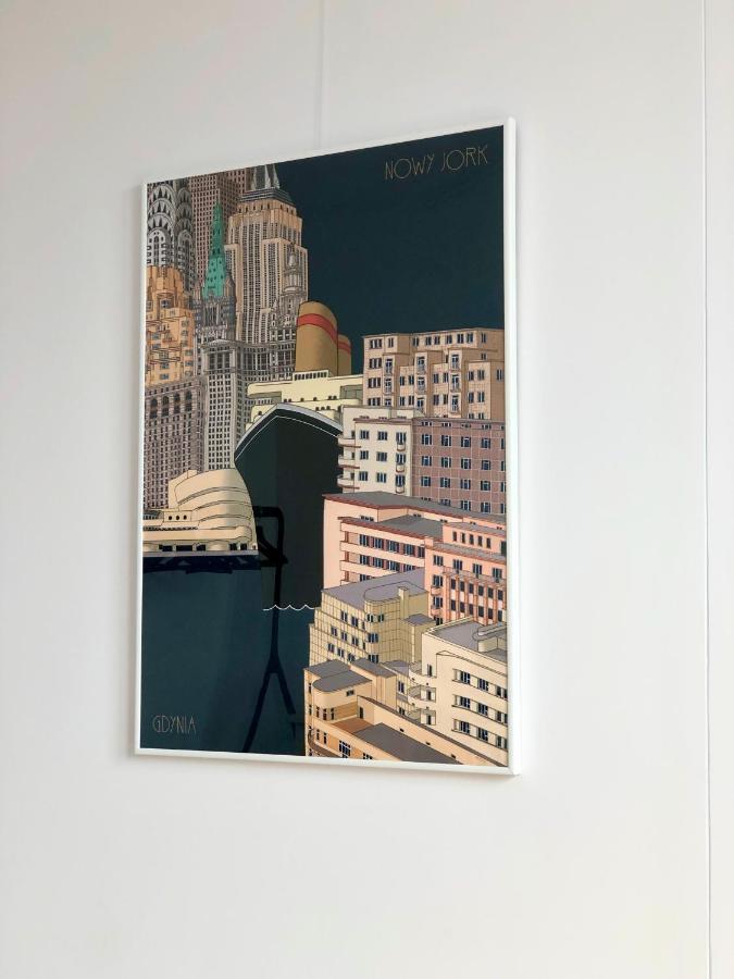 Apartmán Tlusta Mewa Sea View Gdyně Exteriér fotografie