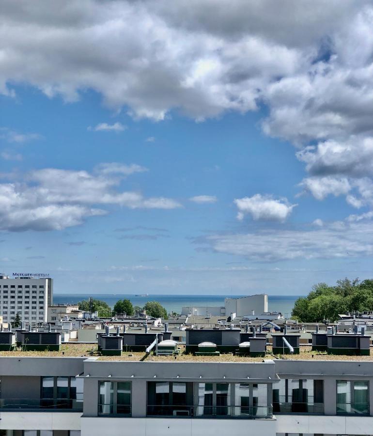Apartmán Tlusta Mewa Sea View Gdyně Exteriér fotografie