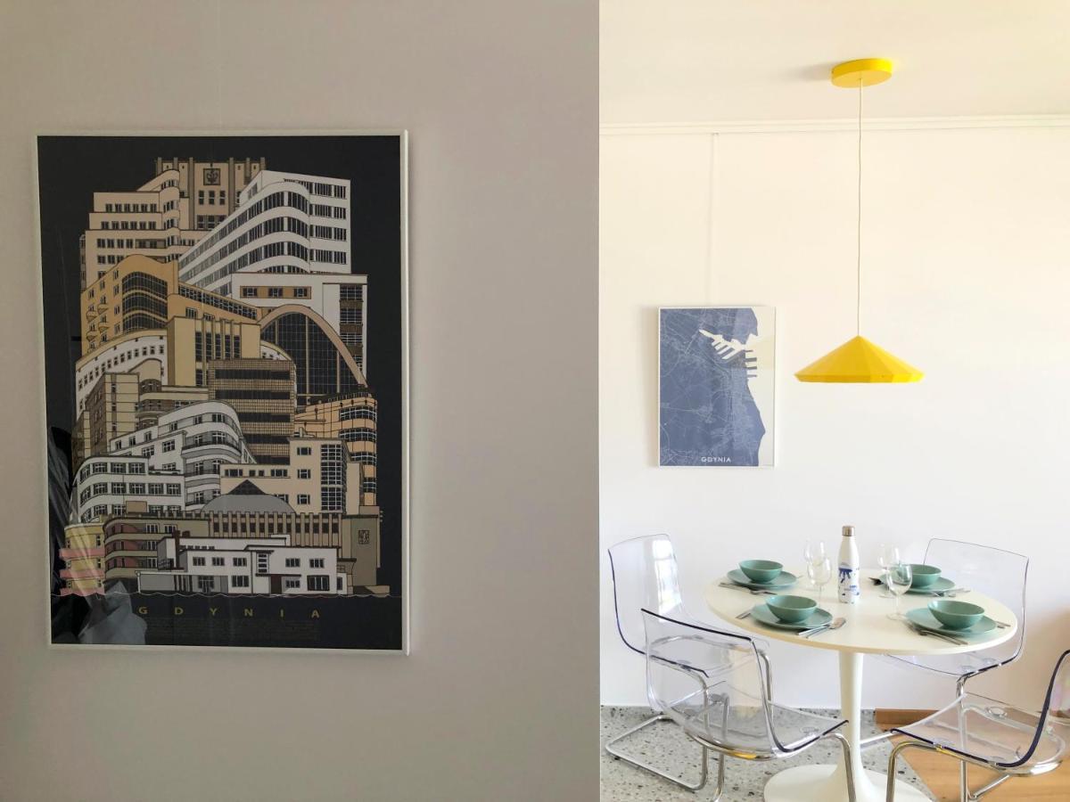Apartmán Tlusta Mewa Sea View Gdyně Exteriér fotografie